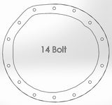 Couvercle de différentiel arrière aFe Power brut avec ailettes usinées Street Ser. 16-17 Nissan Titan XD (AAM 9.5-14)
