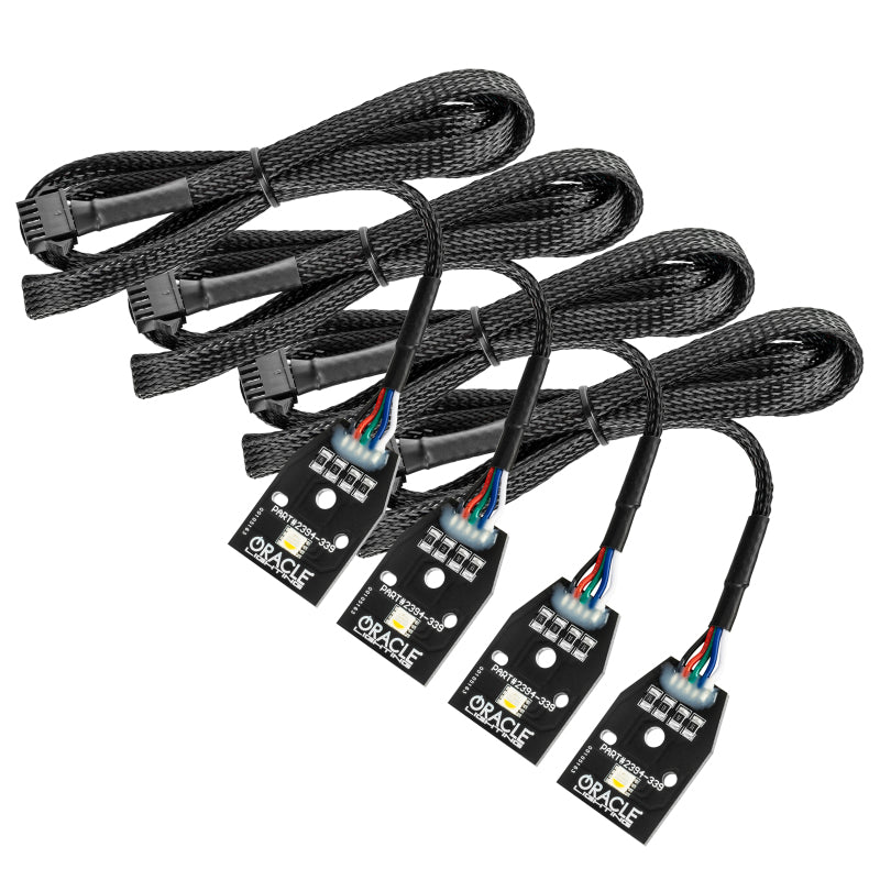 Oracle 15-21 Dodge Charger RGB+W DRL Headlight DRL  Kit - ColorSHIFT w/ BC1 Controller