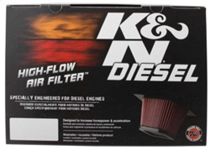 Filtre à air K&amp;N 07 Dodge Ram 2500/3500 6,7 L-L6 DSL