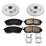 Kit de freins avant Power Stop 99-02 Infiniti G20 Z17 Evolution Geomet avec revêtement
