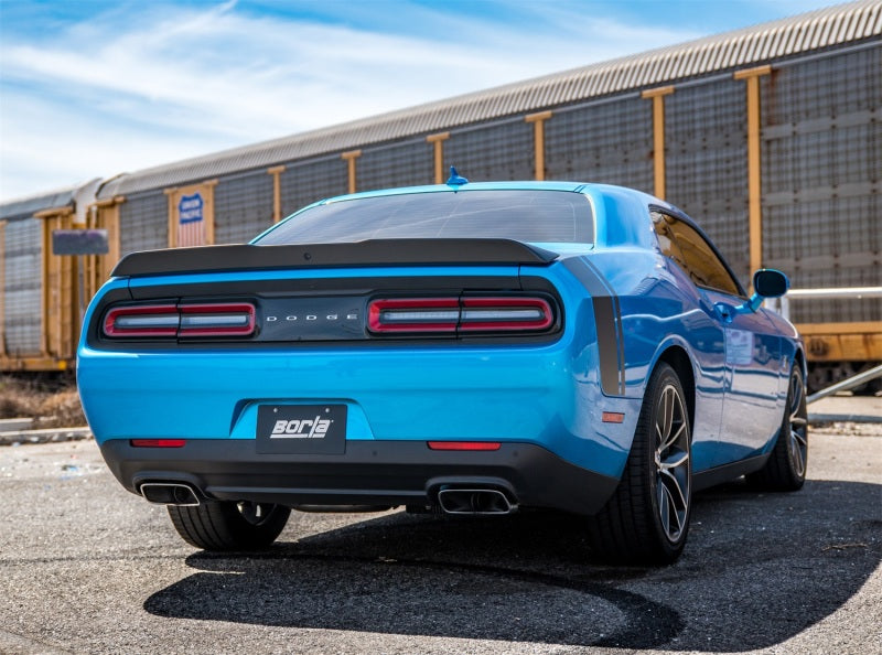 Échappement arrière Catback Borla 2015 Dodge Challenger SRT/392 Hemi 6.4L V8 ATAK avec valves et lunette d'usine