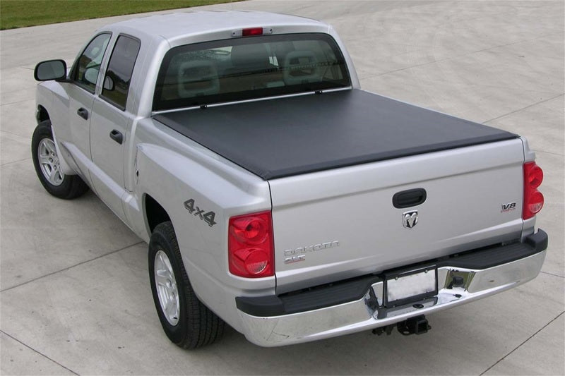 Housse enroulable pour Dodge Dakota Quad / Crew Cab 00-11, 5 pi 4 po (sans rail utilitaire)