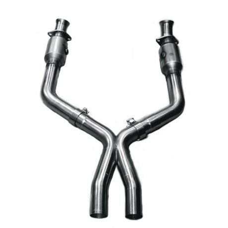 Kooks 05-10 Ford Mustang GT 4.6L 3V Auto/Manuel 3" x 2 1/2" Échappement OEM VERT Cat X Pipe
