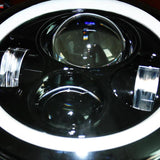 Phares de projecteur à LED DV8 Offroad 07-18 Jeep Wrangler JK