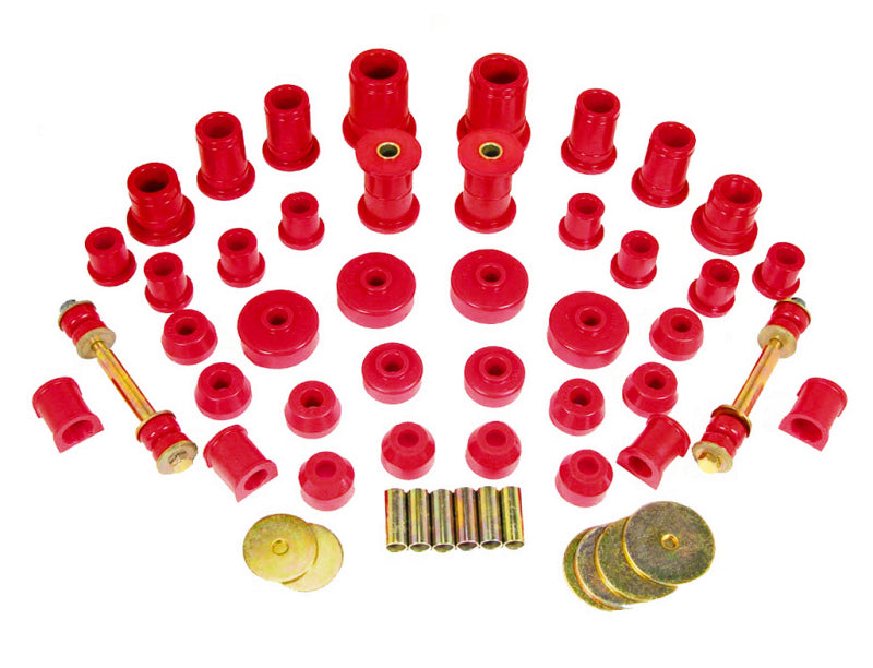 Prothane 86-88 Toyota Truck 4wd Total Kit - Red