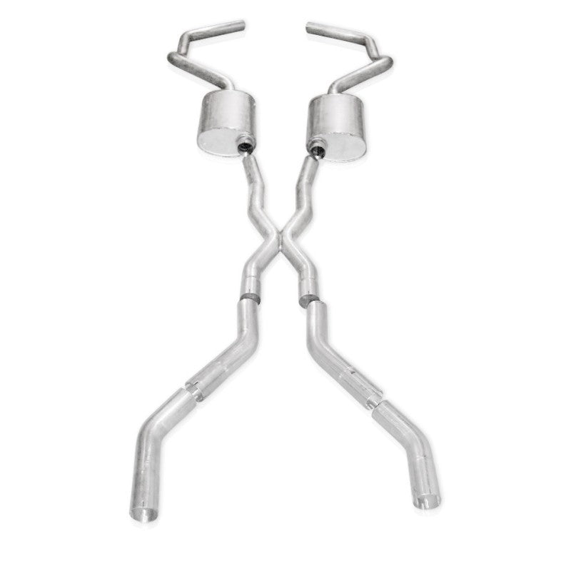 Échappement Stainless Works Chevy Camaro 1967-69 3 pouces en acier inoxydable avec X-Pipe