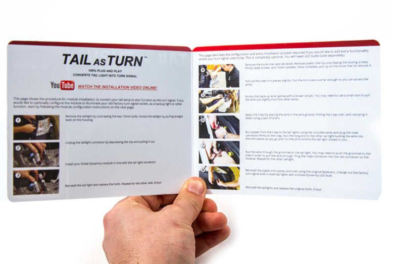 Module de clignotant arrière et de sauvegarde (USDM) Diode Dynamics 08-14 Subaru WRX/STi Hatchback uniquement