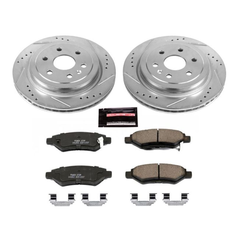 Kit de freins arrière Power Stop 10-16 Cadillac SRX Z23 Evolution Sport