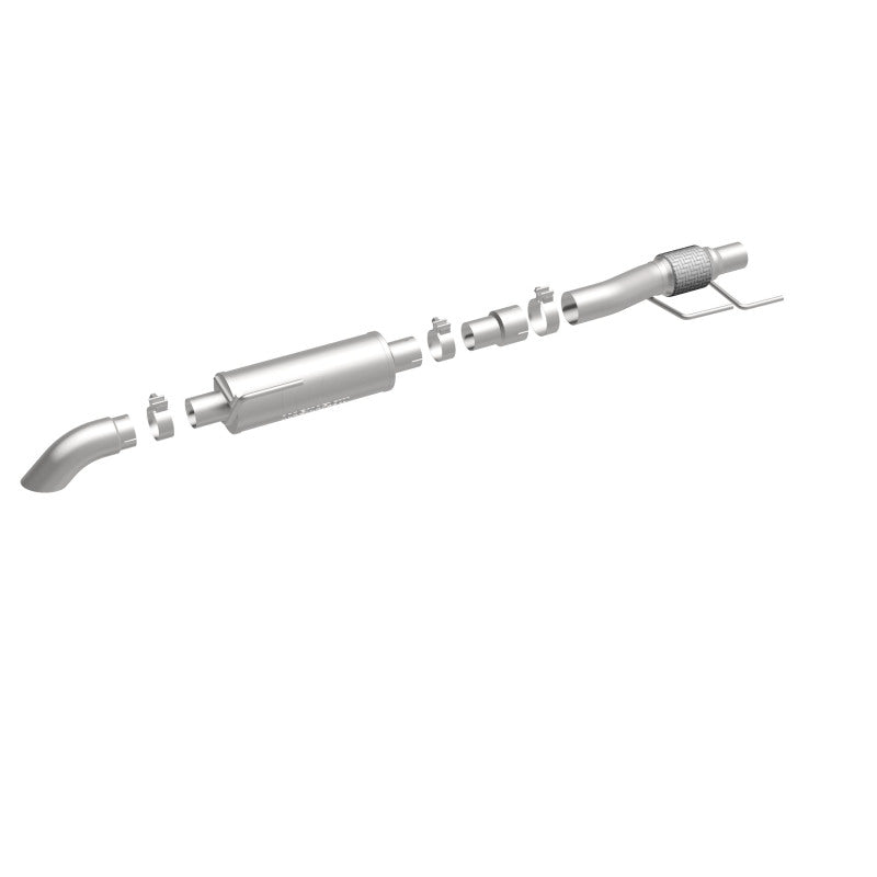 Cat-Back MagnaFlow, SS, 2,5/3 po, pneu avant-arrière rabattable 2015 Ford F150 2,7 L V6T Ext Cab