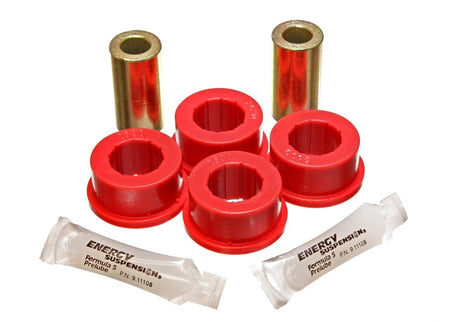 Ensemble de bagues de bras de suspension arrière rouges pour Ford Mustang 05-13 Energy Suspension