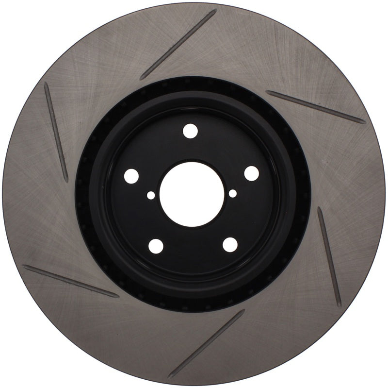 Rotor fendu avant gauche StopTech Power Slot 05-08 STi