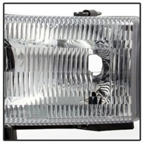 xTune Dodge Ram 1500 94-01 OEM Style Headlights w/ Corner Chrome HD-JH-DR94-OE-C
