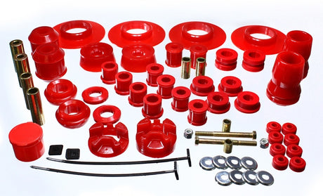 Ensemble de bagues principales Hyper-flex rouges pour Chrysler PT Cruiser FWD 01-05 Energy Suspension