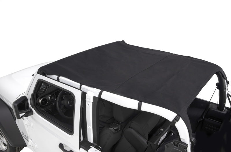 Jeep Wrangler JL 2 portes 10-18 Rugged Ridge Savannah Brief Top Diamond Black