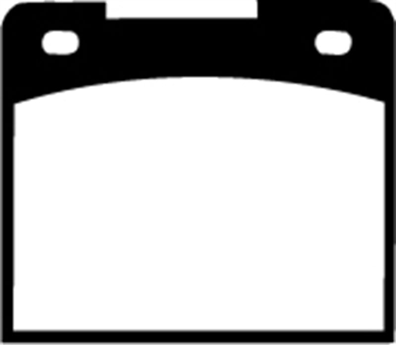 Plaquettes de frein avant EBC 66-74 Lotus Elan 1.6 Yellowstuff