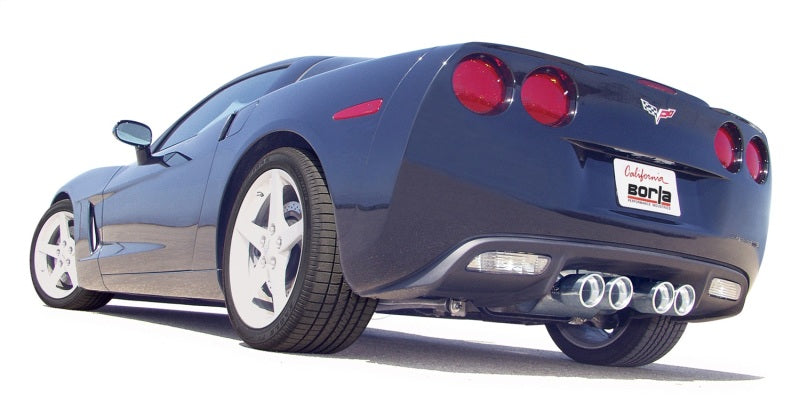 Borla 05-08 Chevrolet Corvette Coupe/Conv 6.0L/6.2L 8cyl Aggressive ATAK Exhaust (rear section only)