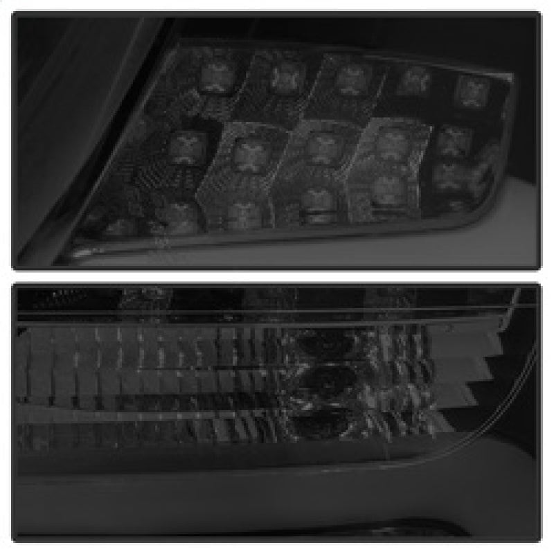 Feux arrière à LED Spyder 12-14 Ford Focus 5DR - Fumée noire (ALT-YD-FF12-LED-BSM)