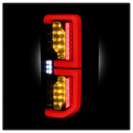Feux arrière à LED Spyder 21-23 Ford Bronco (modèle LED d'usine uniquement) - Noir (ALT-YD-FB21LED-LED-BK)