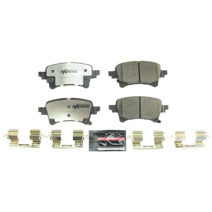 Plaquettes de frein arrière Power Stop 2020 Jeep Gladiator Z36 pour camion et remorquage avec quincaillerie