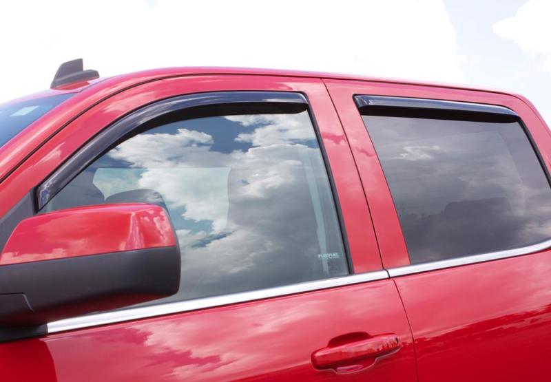 Déflecteurs de vitres avant et arrière AVS 02-09 Chevy Trailblazer Ventvisor 4 pièces - Fumé