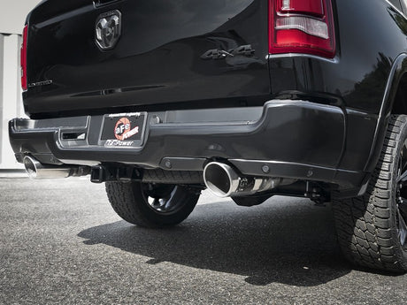 Échappement Cat-Back aFe Gemini XV 3 pouces 304 SS 19-21 Ram 1500 V8 5,7 L Hemi avec embouts polis