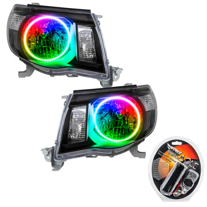 Oracle 05-11 Toyota Tacoma SMD HL - Black - ColorSHIFT SEE WARRANTY