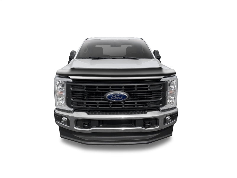 Protection de capot AVS 2023 pour Ford F-250/F-350/F-450 Super Duty à profil haut Bugflector II - Fumée