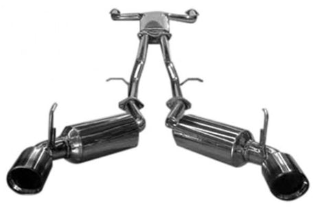 Échappement Cat-Back double SS 60 mm Injen 09-20 Nissan 370Z avec tuyau en X résonant intégré