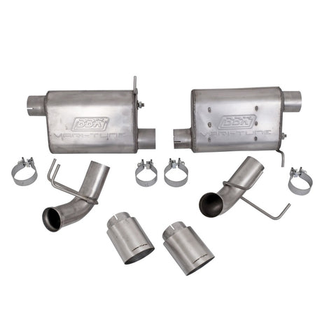 Kit d'échappement arrière VariTune BBK 11-14 Mustang GT (acier inoxydable)