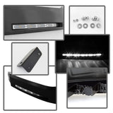 Feux de jour à LED Spyder Toyota Tundra 07-13 (look modèle XSP-X) sans interrupteur noir FL-DRL-TTU07-BK