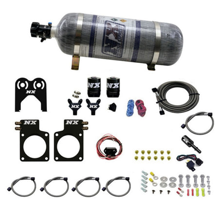 Kit de plaque d'azote Nitrous Express Nissan GT-R (35-300 CV) avec bouteille composite