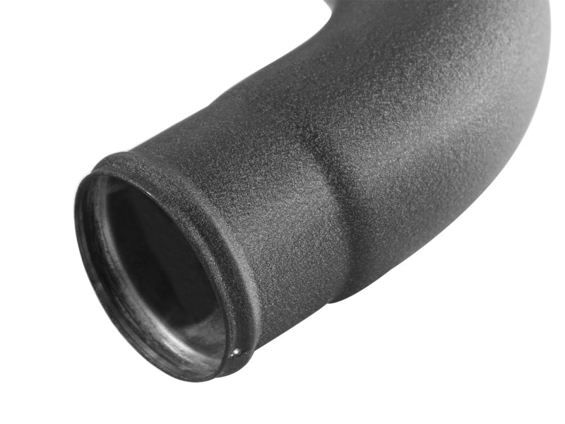 Tube de refroidisseur intermédiaire noir aFe BladeRunner 3 pouces côté chaud avec raccords et colliers 13-14 Dodge RAM 6,7 L (td)