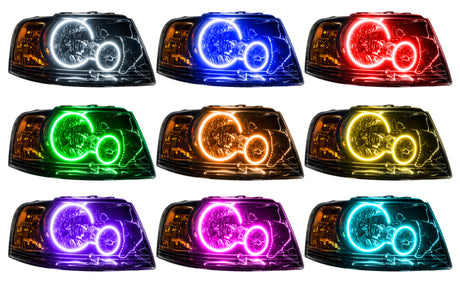 Oracle 03-06 Ford Expedition SMD HL - Noir - ColorSHIFT avec contrôleur simple VOIR LA GARANTIE
