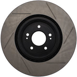 Rotor avant droit fendu StopTech Power Slot 08-09 Evo 10