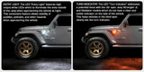Système LED Oracle Sidetrack pour Jeep Wrangler JL/Gladiator JT VOIR LA GARANTIE