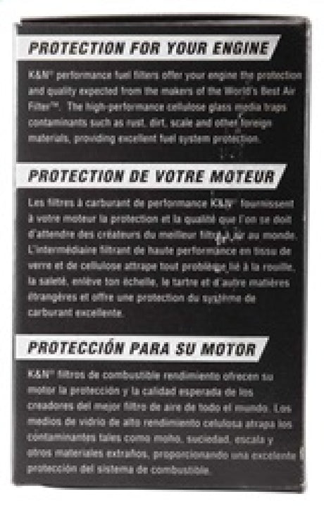 Filtre à carburant K&amp;N 88-01 Acura Integra 1,8 L, 94-98 Honda Accord 2,2 L