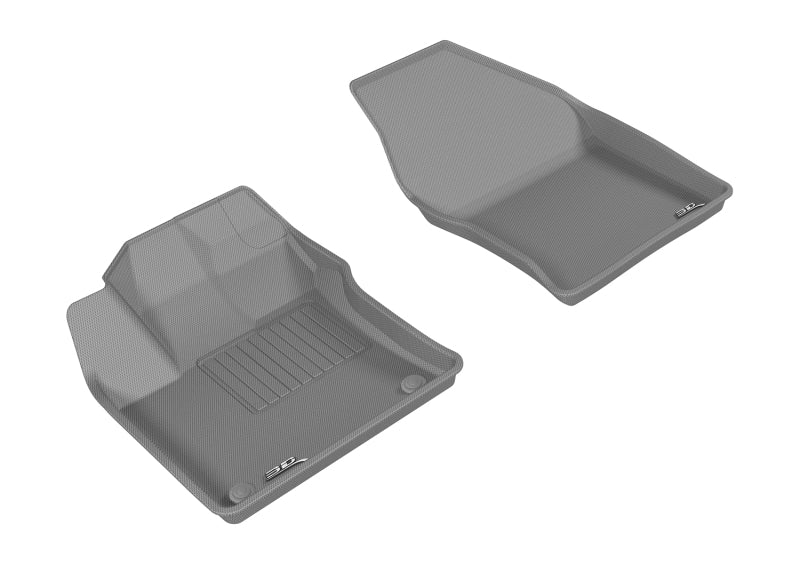 Tapis de sol 3D MAXpider pour Toyota Prius/Prius Prime Kagu 2016-2020, 1ère rangée - Gris