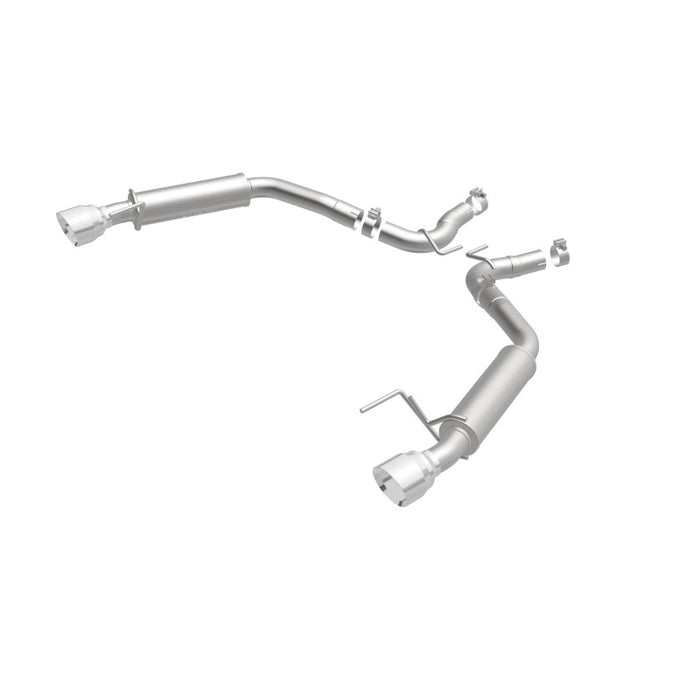 Essieu arrière MagnaFlow, SS, 2,5 po, compétition, double polissage fendu, embout de 4,5 po, Ford Mustang Ecoboost 2015