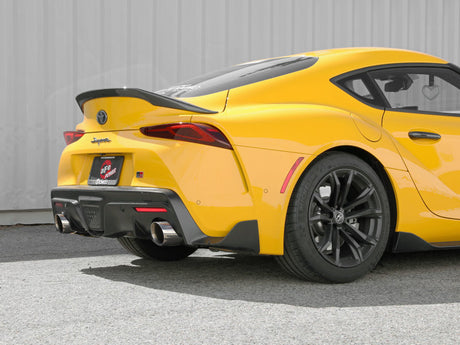 aFe POWER Takeda 2021 Toyota Supra 2.0L (t) 2.5in-3in 304 SS CB Échappement avec embouts polis
