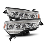 Phares à LED AlphaRex 14-22 Toyota 4Runner NOVA Projecteur chromé avec éclairage actif/signal séquentiel/DRL