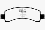 Plaquettes de frein arrière extra-robustes EBC 02 Cadillac Escalade 5.3 (étrier arrière Akebono)