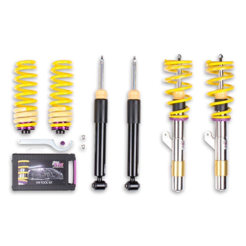 Kit combinés filetés KW V2 BMW 12+ Série 3 4 cylindres F30 sans suspension électronique