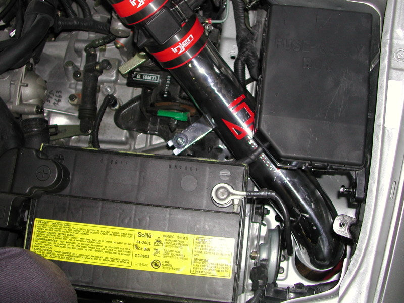 Prise d'air froid noire Injen 03-08 Hyundai Tiburon 2,7 L V6 avec technologie MR