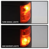 xTune Ford Superduty 08-15 L&R Extendable Power Heated Adjust Mirror Amber MIR-FDSD08S-PW-AM-SET