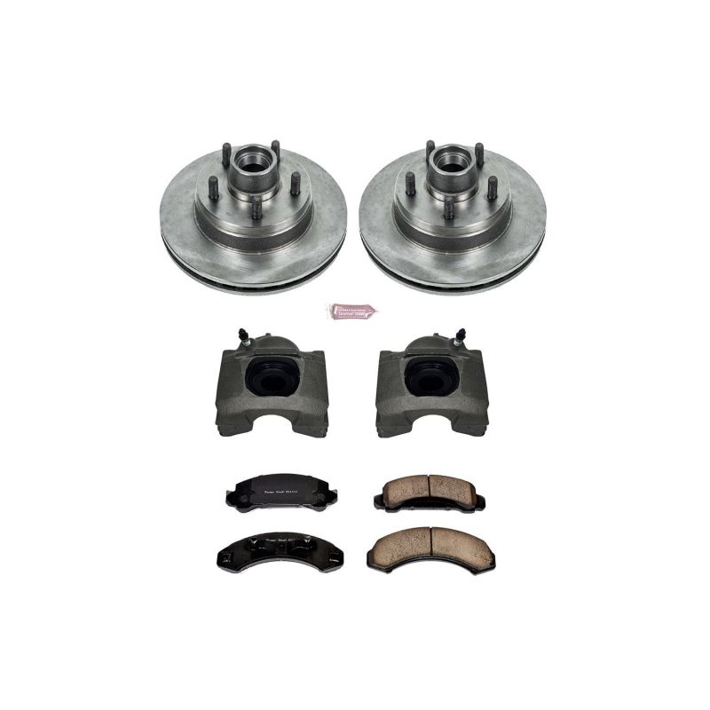 Kit de freins avant Power Stop Autospecialty avec étriers pour Ford Explorer 91-94