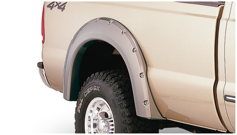 Bushwacker 99-07 Ford F-250 Super Duty Styleside Pocket Style Flares 4 pièces 81,0/96,0 po - Noir