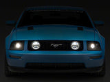 Raxiom05-09 Ford Mustang GT Axial Series LED Halo Fog Lights