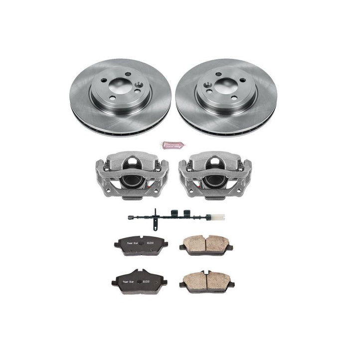 Kit de freins avant Autospecialty Power Stop 11-16 Mini Cooper avec étriers