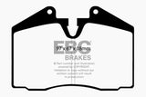 Plaquettes de frein avant EBC 89-95 Ferrari 348 3.4 Bluestuff