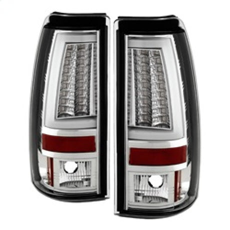 Feux arrière à DEL Spyder Chevy Silverado 1500/2500 03-06 Version 2 - Chromé ALT-YD-CS03V2-LED-C